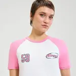 Футболка с коротким рукавом Ellesse Vamaveche Cropped, белый - фото 3