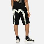 Повседневные шорты мужские черные Evisu, черный - фото 3