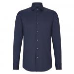 Рубашка BOSS Hank Spread, синий - фото