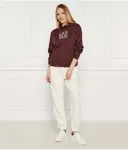 Толстовка oversize fit Ea7, коричневый - фото 2