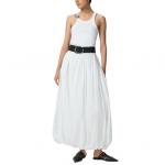 Юбка миди с баллонным силуэтом PINKO, белый - фото 4