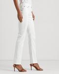 Белые прямые джинсы со средней посадкой Ralph Lauren, цвет White - фото 4