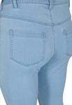 Джинсы облегающего кроя Zizzi SUPER AMY WITH HIGH WAIST, цвет Ex Lt Blue - фото 7