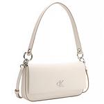 Calvin Klein Синтетическая сумка через плечо, Ivory - фото 2
