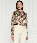 Блузка Liu Jo Regular Fit, бежевый / коричневый - фото 3