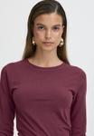 Топ b.young PAMILA LS TSHIRT, Port Royale/Bordeaux - фото 5