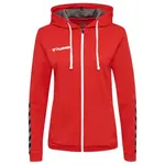 Толстовка Hummel Authentic full zip, красный - фото
