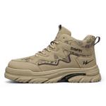 Короткие мужские ботинки Martin на платформе Binary, Black - фото