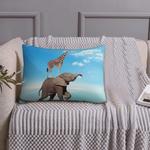 Pevtufa Чехлы на подушки с принтом Elephant Giraffe Elephant Giraffe (2) - фото 7