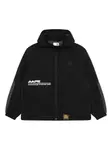 Куртка с контрастными вставками AAPE BY *A BATHING APE, черный - фото