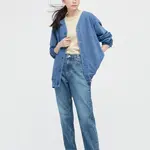 Свитшот Unisex Pink Blue UNIQLO, розовый - фото 4