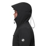 Стоуни термо худи с капюшоном Mammut, черный - фото 3