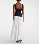 Длинное платье Jolynn Simkhai, Black Multi - фото 3