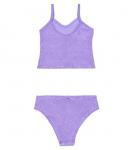 Раздельный купальник Hunza G, фиолетовый - фото 4