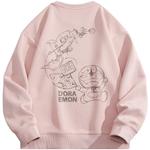 Толстовка унисекс Doraemon, Розовый - фото 2