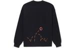 Худи Li-Ning x Disney Crossover Series Cartoon Alphabet Printing Pullover 'Black', черный - фото 2