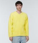 Начесанный свитер ERL, Lemon - фото 3