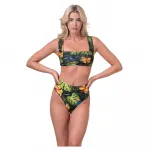 Топ бикини Nebbia High Energy, зеленый - фото