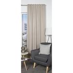 Штора Home Basics Oxford (2 шт), 175 см, бежевый - фото