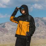 Mizuno Утепленная флисовая куртка-софтшелл, Black - фото 6