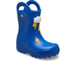 Ботинки Crocs Kids Handle It Rain Boots, цвет Blue Bolt - фото