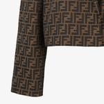 Куртка женская коричневая FENDI - фото 7