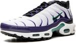 Мужские кроссовки Nike Air Max Plus, White/Black-Grape-Ice - фото 4