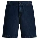 Джинсовые шорты BOSS Sandrew, синий - фото