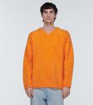 Начесанный свитер ERL, Bright Orange - фото 3