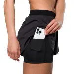 Шорты Front Runner 3.0 - Женские Nathan, Black - фото 5