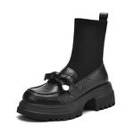 Черные женские ботильоны SAFIYA, коричневый - фото 3