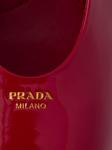 Туфли с ремешком на пятке Prada, красный - фото 6