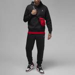 Толстовка Air Jordan Essentials Fleece Pullover Hoodie 'Black', черный - фото 3