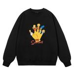 The Simpsons Толстовка унисекс «Симпсоны», Белый - фото