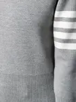 Джемпер с полосками 4-Bar THOM BROWNE, серый - фото 5