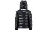Пуховик черный детский Moncler - фото 3