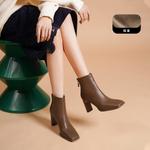 Ботильоны женские Harson, цвет Coffee - фото 14