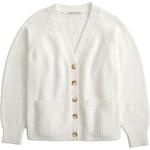 Женский свитер Abercrombie＆Fitch, кремовый - фото