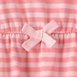 Платье-боди для девочки с полосками без рукавов Carter'S - фото 2