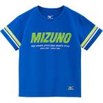 Футболка для младших школьников Mizuno, синий - фото