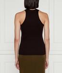 Топ Pinko DISTINTO Slim Fit, коричневый - фото 4