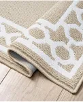 Ковровая дорожка Christine Trellis Border Tufted Runner Rug, 76 см x 366 см Jean Pierre New York, белый/бежевый - фото 9