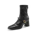 AFJI Ботильоны женские, черно-коричневые - фото