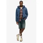 Толстовка Superdry Essentials Logo M2014128B full zip, синий - фото 3