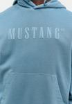 Худи Mustang Hoodie, Blau/Blue - фото 4