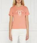 Футболка regular fit Gant, персиковый - фото