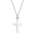 Elli Колье с крестом из серебра 925 пробы - фото 4