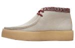 Оригинальные ботинки Wallabee Cup, белые, интерес Clarks - фото
