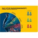 Женские велосипедки Sitivo длинные Gonso, красный - фото 7