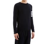 Свитер в полоску 4 Bar THOM BROWNE, синий - фото 5